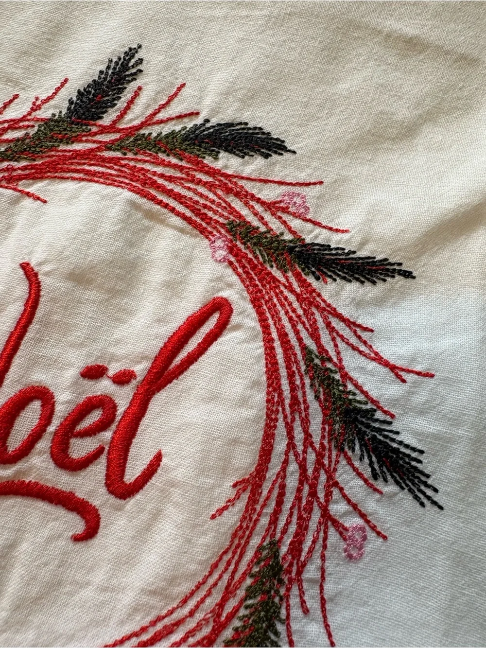 Unused Sur La Table Noel Christmas Kitchen Towel